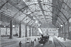 München Hauptbahnhof 1885
